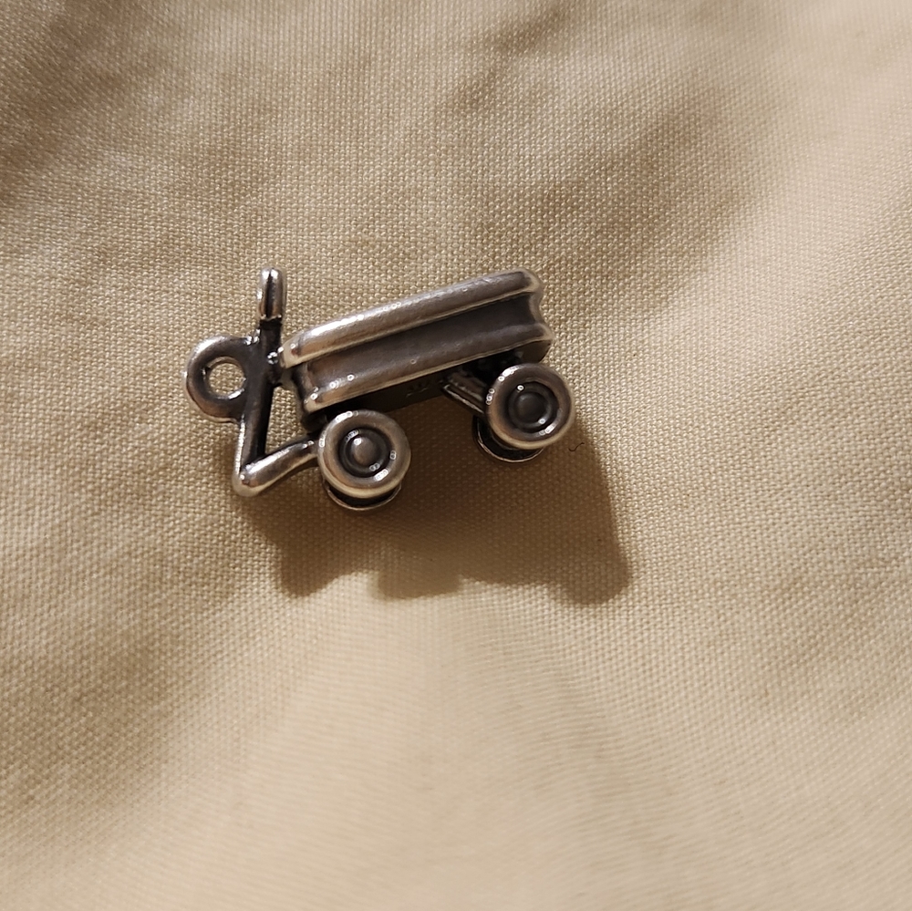James Avery Retired Little Wagon Charm
